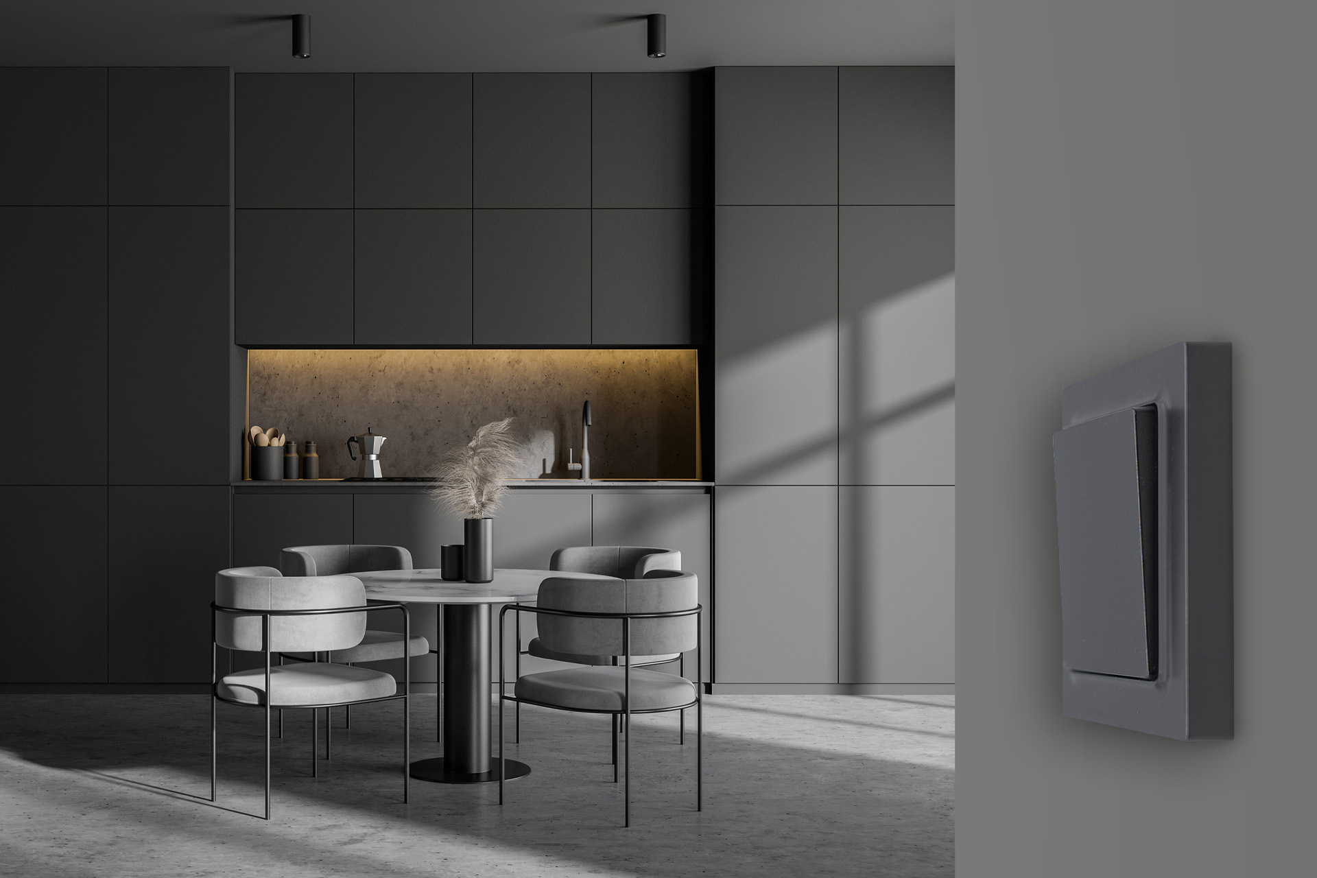 The new wireless switch – bringing light into the darkness with one click