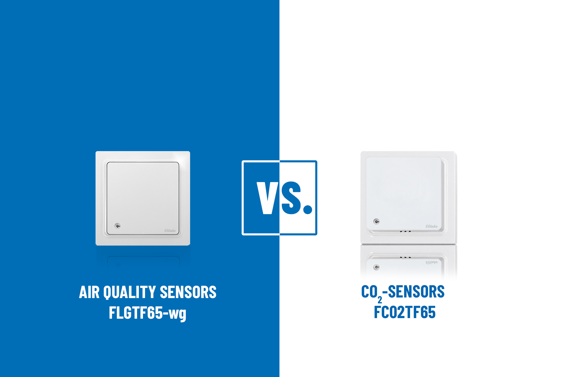 Air quality sensors vs. CO2 sensors